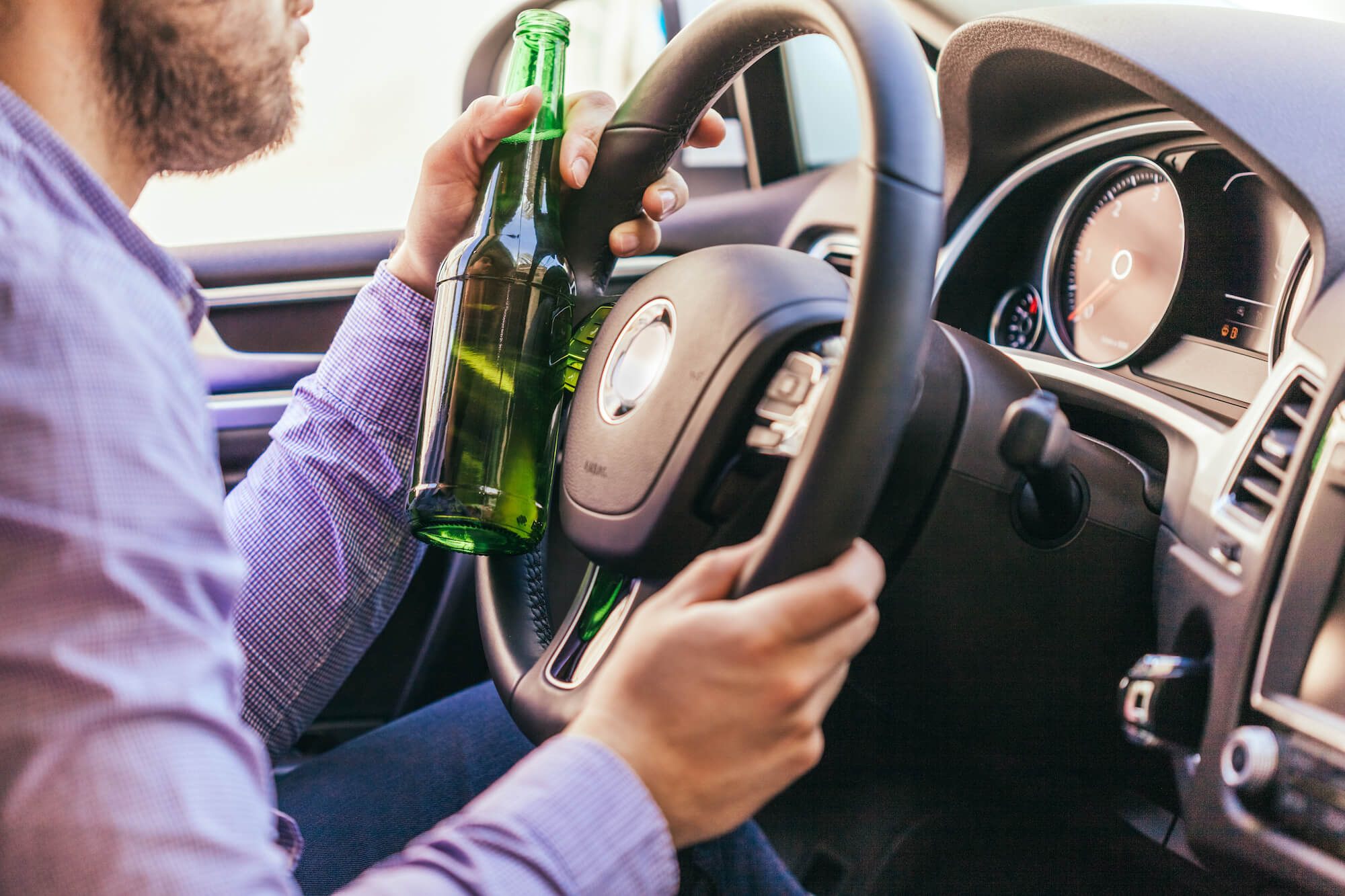 Zawodowy kierowca po alkoholu